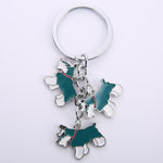 Key Chain Schnauzer Dogs Keychain