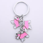 Key Chain Schnauzer Dogs Keychain