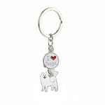 Keychains Hot Samoyed Animal Dogs Keychain