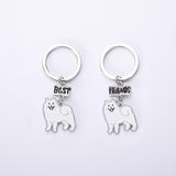 Keychains Hot Samoyed Animal Dogs Keychain