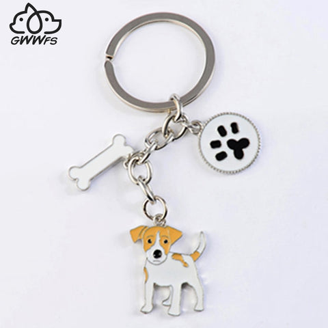 Jack Russell Terrier Key Chains For Women Men